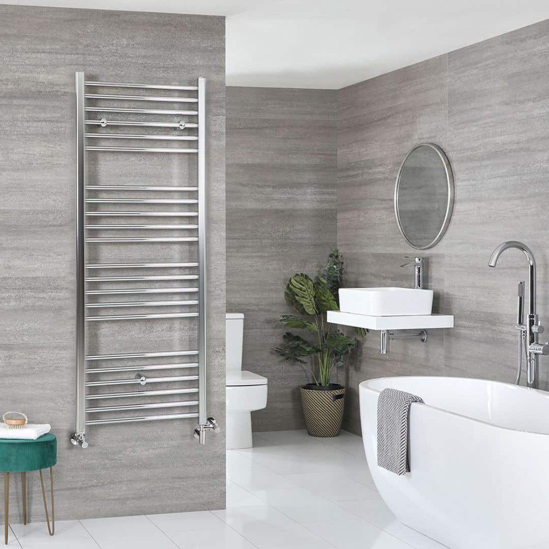 Chrome Heated Towel Rails